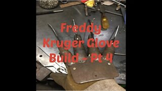 Freddy Kruger Glove Build Part 4 - Halloween Build - Nightmare In My Garage