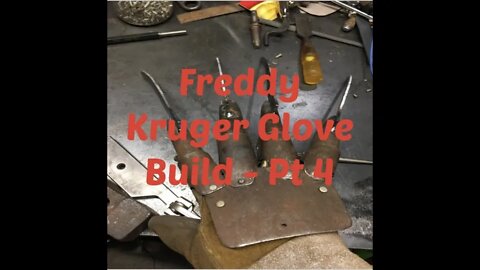 Freddy Kruger Glove Build Part 4 - Halloween Build - Nightmare In My Garage