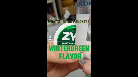 What's in the pouch? Wintergreen flavor by Mass Spec Everything