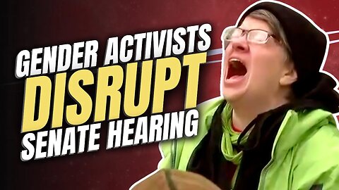 Radical gender activists DISRUPT Senate Hearing about left-wing "Equal Rights Amendment"