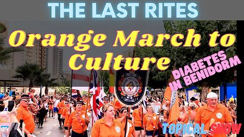 Orange March in Benidorm 2023 - Culture!