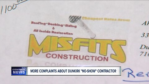 More complaints about a Dunkirk contractor
