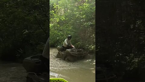 Never stuck! #bruteforce750 #kawasaki #mudding #hungup #atvlife #oakhillcrew #ohcnb