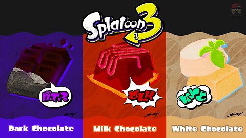 Splatoon 3 - Dark Chocolate, Milk Chocolate, White Chocolate Splatfest Announced!