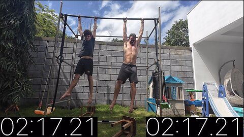 Father & Son Workout in Nicaragua - Cut Day 119 - Grip & Forearms with 1 Set to Failure