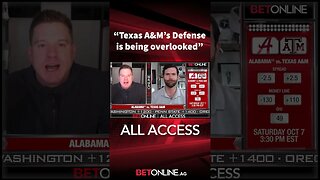 Is Texas A&M being overlooked against Alabama? #collegefootball #alabamacrimsontide #texasamfootball