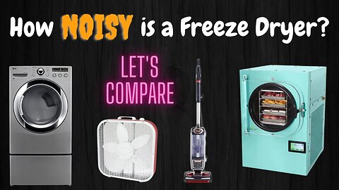 How Noisy is a Freeze Dryer?