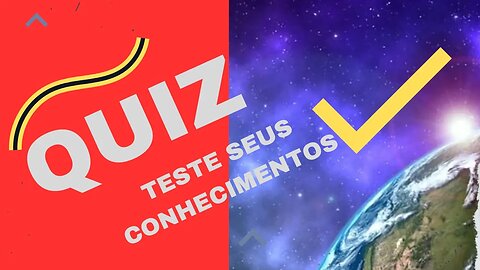 VOCÊ CONHECE MESMO NOSSO UNIVERSO? QUIZ SOBRE NOSSA LUA!!!