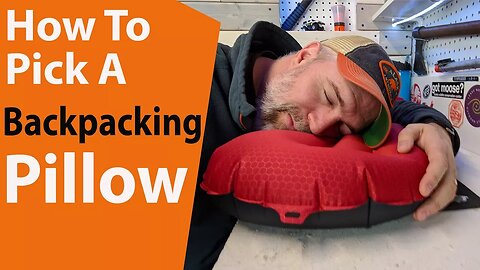 Backpacking Pillow Comparison (Watch before you Buy)