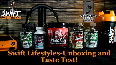 SWIFT LIFESTYLES IS BETTER THEN G-FUEL??!! Swift Lifestyles Unboxing and Taste Test!