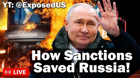 How Sanctions Saved Russia!!! Join Mike and I ONLY on @ExposedUS