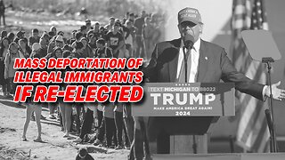 TRUMP VOWS LARGEST MASS DEPORTATION OF ILLEGAL IMMIGRANTS IF RE-ELECTED IN NOVEMBER