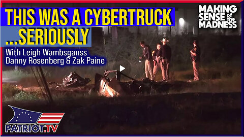 That's A Picture Of A Cybertruck...NO ONE SURVIVED