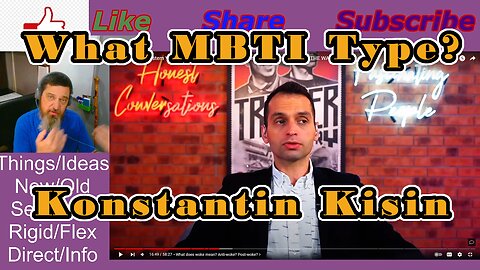 What MBTI Type is Konstantin Kisin?