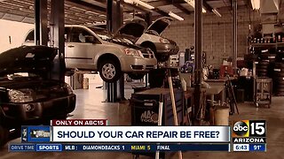 Should your car repair be free?