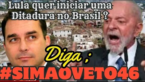 É HOJE/Lula vai tentar na câmara derrubar veto de Bolsonaro e iniciar censura nas redes Sociais