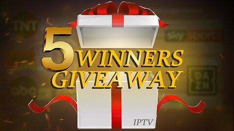 IPTV GIVEAWAY (2024) - FREE IPTV ACCOUNT