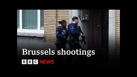Police shoot man in hunt for Brussels gunman