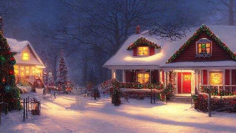 Relaxing Winter Music - Home for Christmas ★789 | Beautiful, Soothing