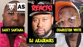 Real Talk vs. Internet Fame: Charleston White Unleashes on Saucy Santana | Afro SheepDog Reacts