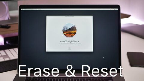 How To Erase and Reset a MacBook to factory default
