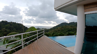 WITH A VIEW | Walking Tour Of Modern Mountain House In COSTA RICA [AMBIENT] [2021]