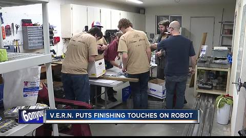 Local robotics team prepares for demonstration