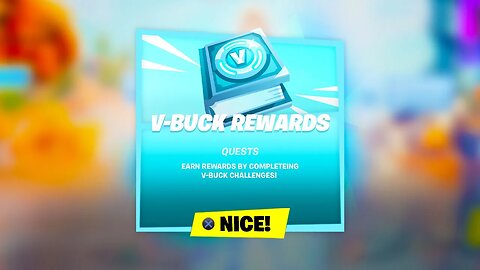 NEW V-BUCK REWARDS NOW in FORTNITE!