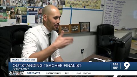 History in the making for Teacher of the Year finalist