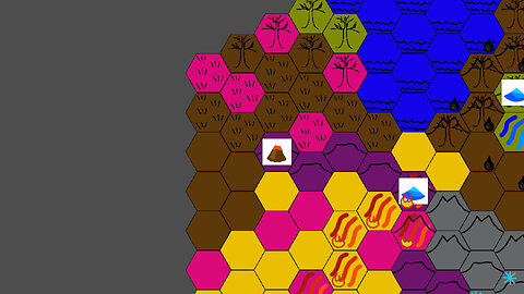 Using volcanic eruptions to change map terrain