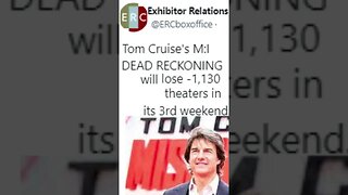 Mission Impossible 7 BOMBING at the Box Office & Losing Over 1K Theaters