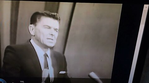 RONALD REAGAN 1964, HUSTLING FOR BARRY GOLDWATER