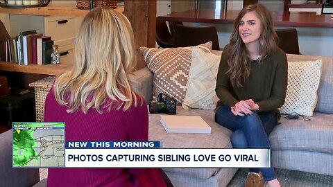 Photos capturing sibling love go viral