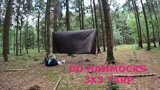 DD Hammock 3x tarp leave no trace