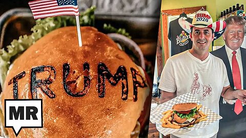 MAGA Morons Go Nuts For Trump Burgers