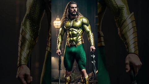 Ai Art - Aquaman Jason And Mera Amber 8k #shortsart #shorts