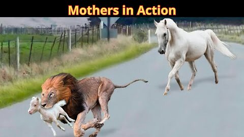 20 Cases When Animals Protect Their Children.. Mothers in Action