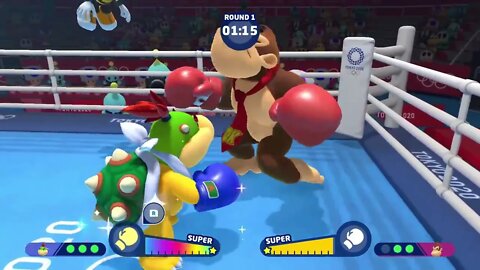 Bowser jr vs DK