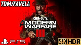 Call of Duty: Modern Warfare III Open Beta | TDM on FAVELA | PS5 | 4K HDR (No Commentary Gaming)