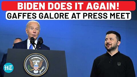 ‘Vice President Trump’, ‘Ukraine’s President Zelensky’ & More… | Biden Gaffes Go Viral | U.S. Polls