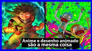 Anime e desenho animado são mesma coisa ??? | NERD PENSANTE BR