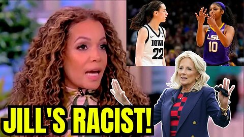 Jill Biden BRANDED A RACIST By View Host Sunny Hostin after INVITING LSU & IOWA to White House!