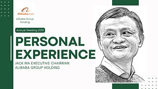 Jack Ma Personal experienced in Annual Meeting Davos 2018