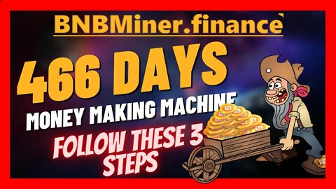 BNB MINER UPDATE & TUTORIAL 🥇 3% Daily NONE STOP 🔥