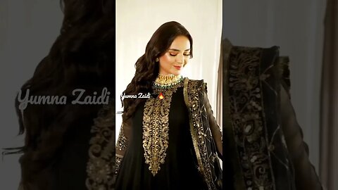 Yumna Zaidi || Meerab Is trying to impress Mutraism || 🖤 #yumnazaidi #wahajali #india #shorts