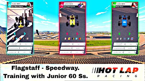 Switch Hot Lap Racing G4, 3P local splitscreen Quick Race on Speedway, Junior 60 Ss!