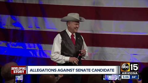 Explosive allegations against U.S. Senate Candidate