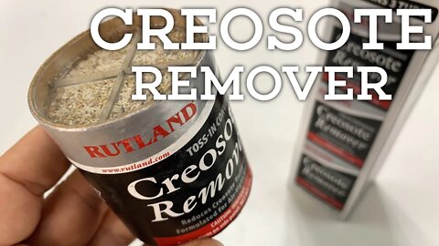 Remove Chimney Creosote with Rutland Toss-In Canisters