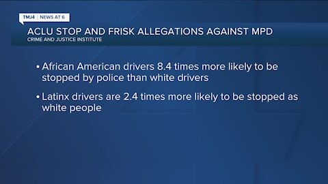 Stop-and-frisk allegations against Milwaukee police