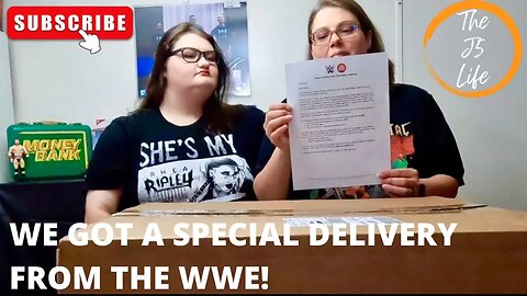 We Got A Special Delivery From The WWE!